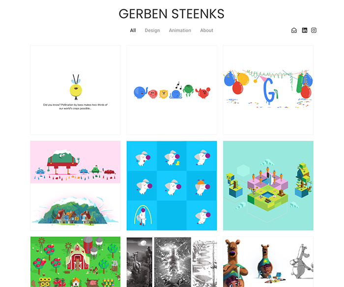 WordPress website Gerben Steenks